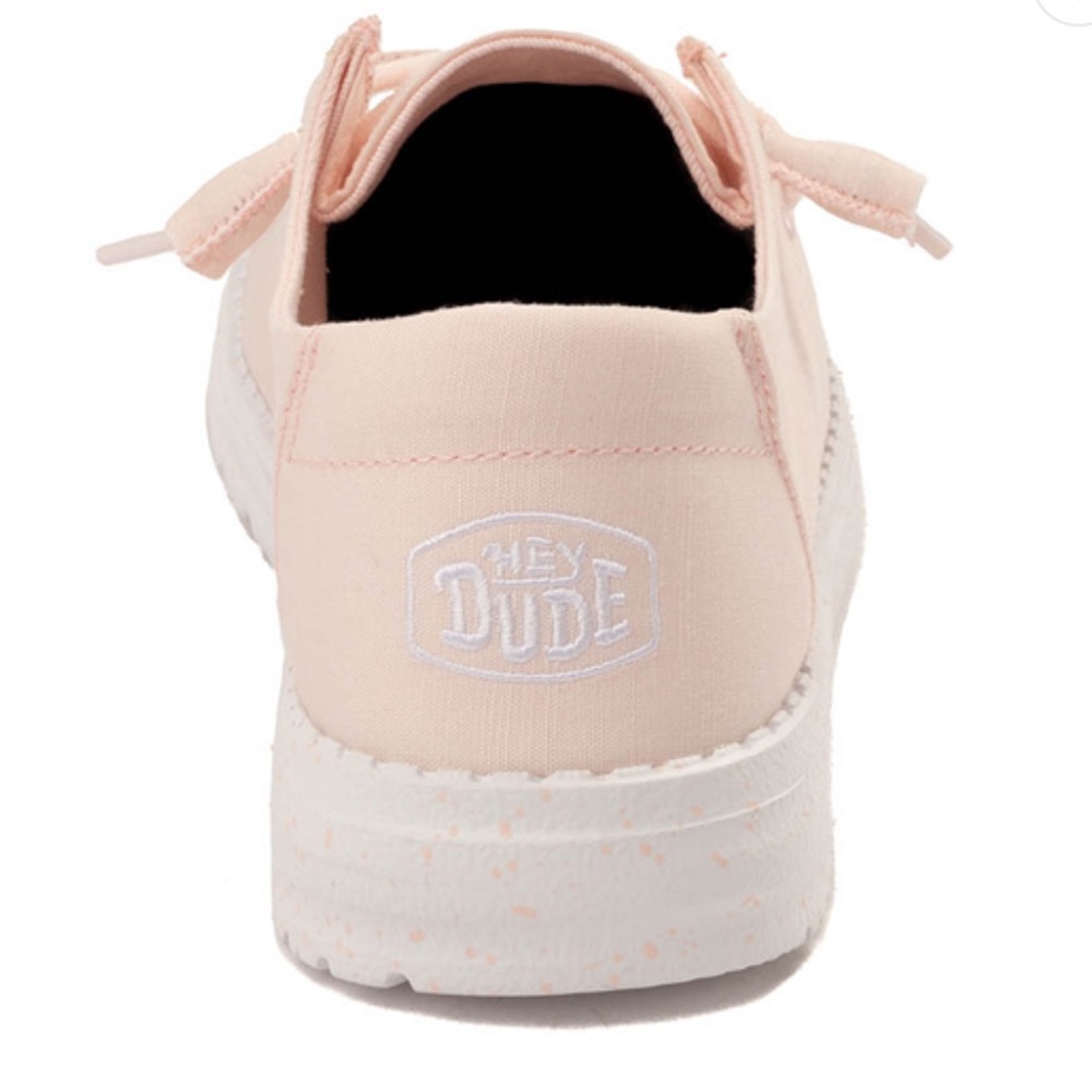 Hey Dude Wendy Pink slip-on casual shoe - Picture 2 of 7